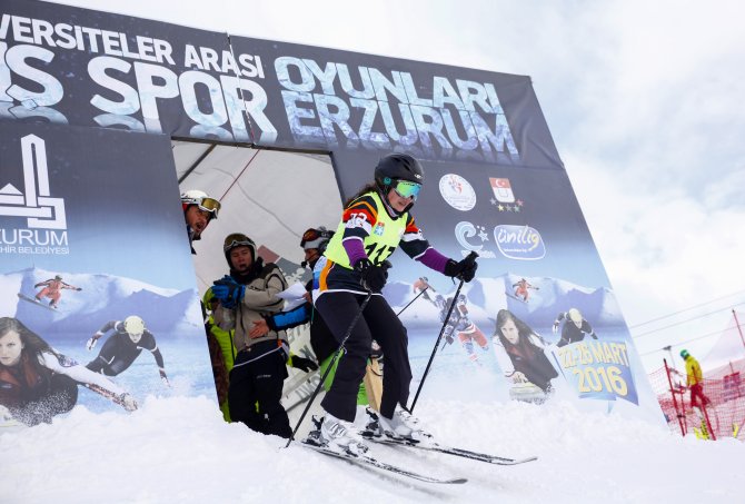 2. Üniversitelerarası Kış Oyunları sona erdi