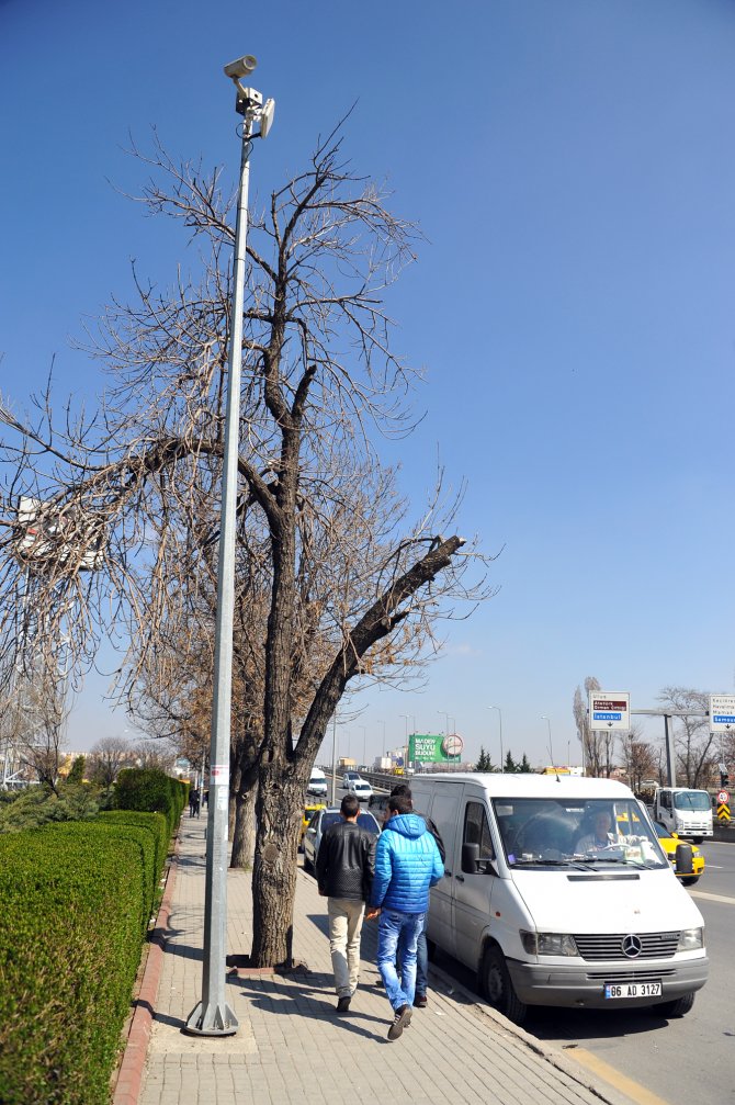 Başkentin yolları teknolojiyle izleniyor