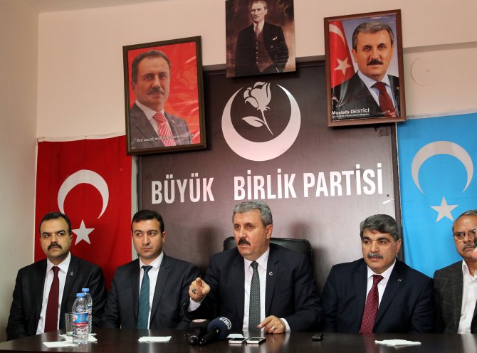 BBP Genel Başkanı Destici: