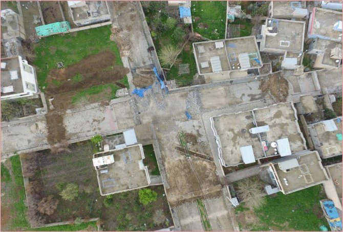 Nusaybin'deki tahribatı fotoğraflar ortaya koydu