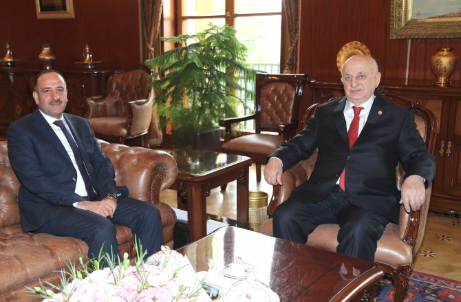 Gölbaşı Belediye Başkanı Duruay, TBMM Başkanlığına ziyaret