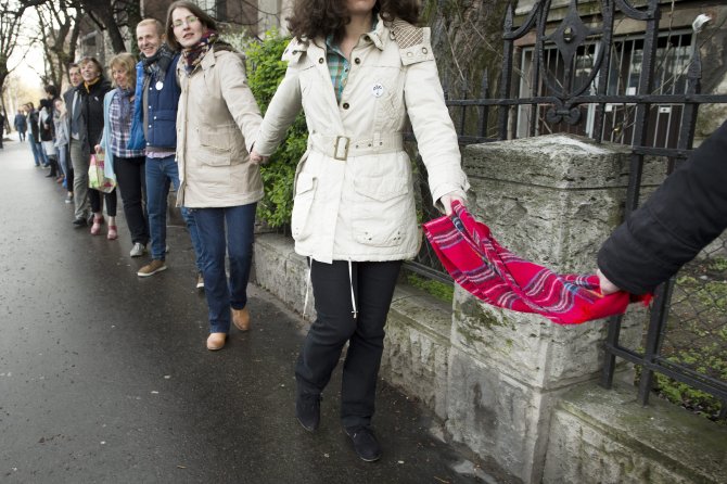 Macaristan'da öğretmenlerden 1 saatlik iş bırakma eylemi