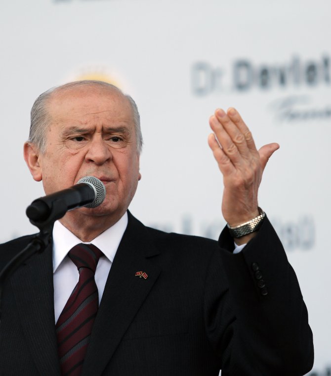 MHP Genel Başkanı Bahçeli, Adana'da: (1)