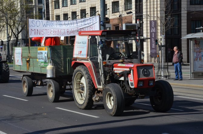 Avusturya'da çiftçi eylemi