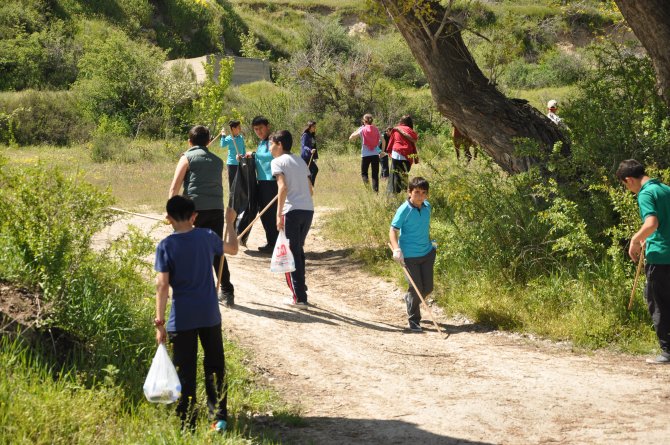 Göreme’de temizlik kampanyası