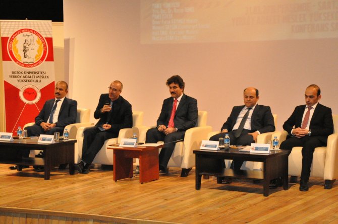 Yerköy'de ''Adli Yargıda Meslekler'' konulu konferans