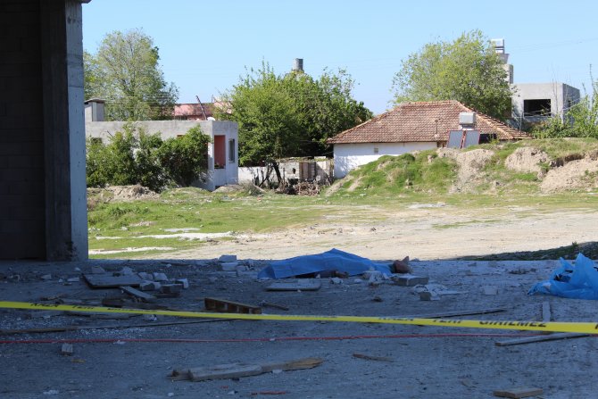 Hatay'da inşaattan düşen işçi öldü