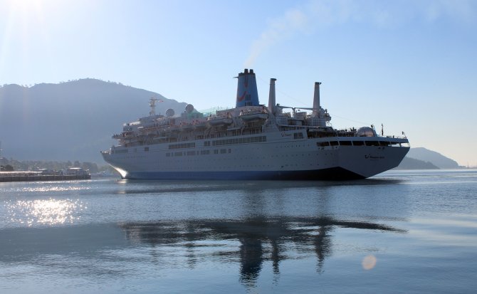 Marmaris'te kruvaziyer turizmi