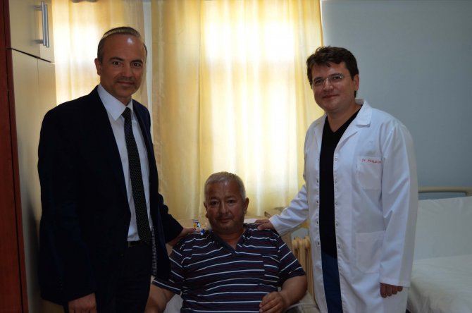 Böbrek nakliyle sağlığına kavuştu