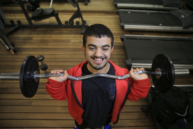 Engelli sporcunun Rio için metre hesabı