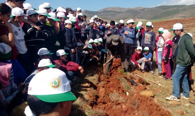 Hüyük'te fidan dikme etkinliği