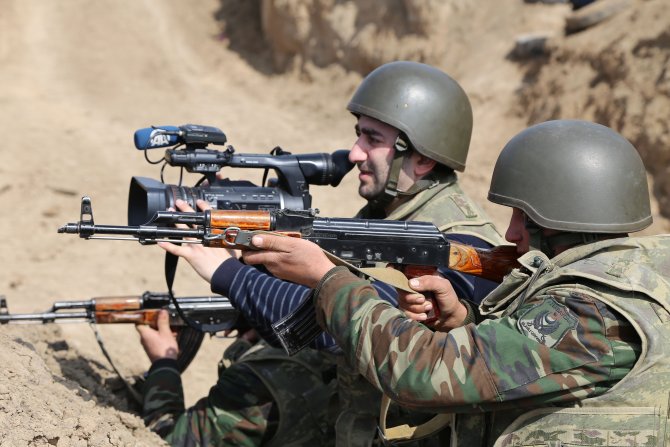 AA, çatışmaların yaşandığı cephe hattında