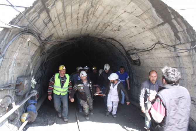 Amasya'daki maden işçilerinin açlık grevi