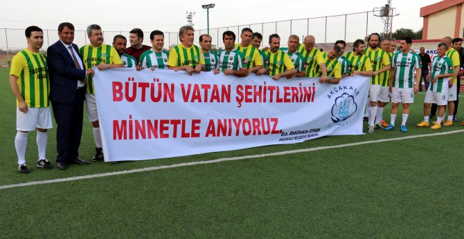 Eski milli futbolcular Şanlıurfa'da