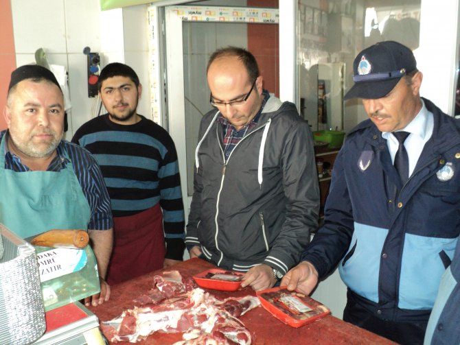 Boğazlıyan'da zabıta ekipleri kasapları denetledi