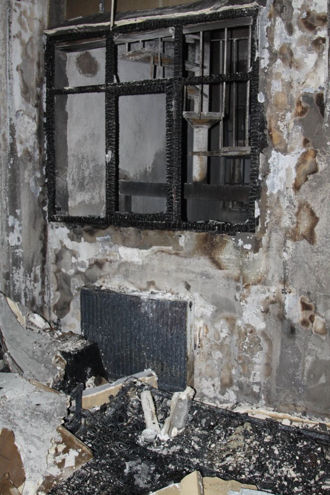 Çankırı'da yangın