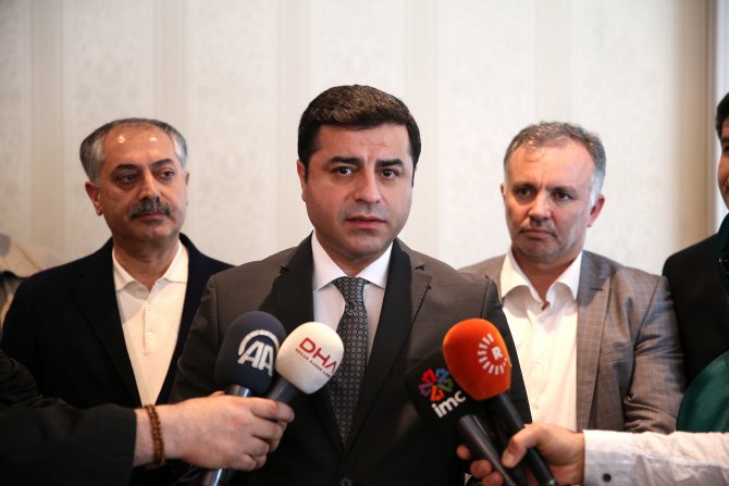 HDP Eş Genel Başkanı Demirtaş: