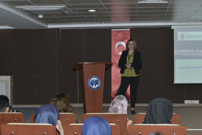 KMÜ'de diyabet konferansı