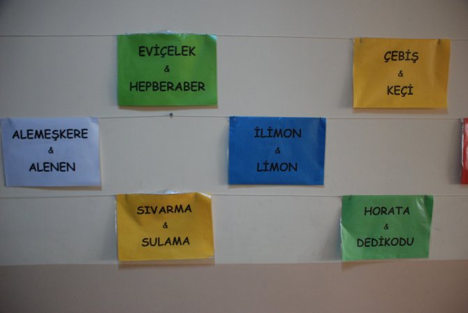 Okulda "yöresel ağız sokağı"