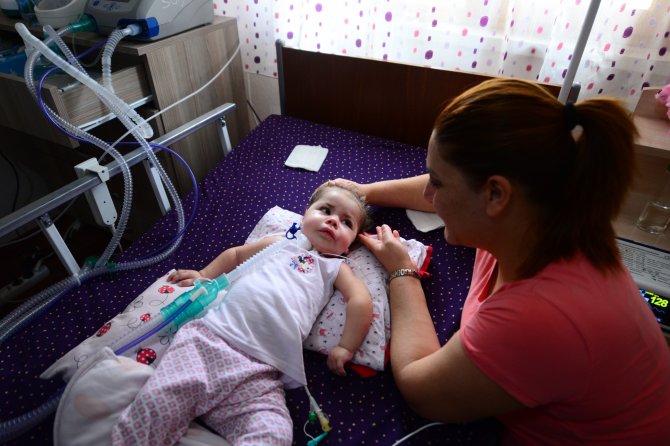 Tek hayali kızının "anne" diyebildiğini duyabilmek