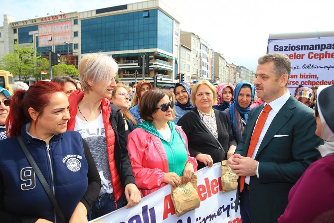 "Gaziosmanpaşalı Anneler Cephede" projesi