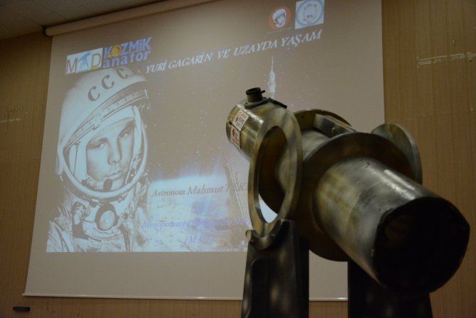 Kozmonot Gagarin Batman'da anıldı