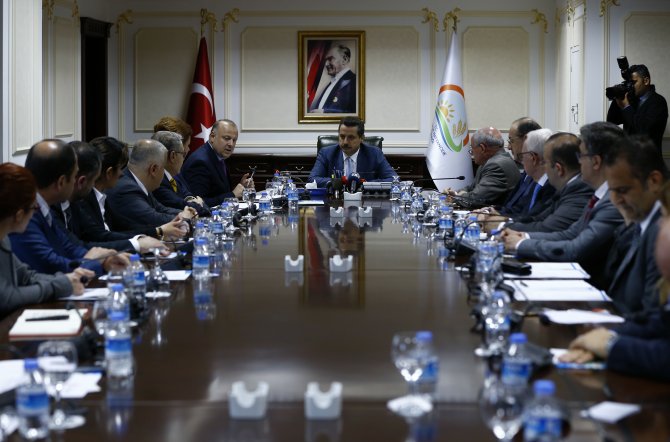 Bakan Çelik'in kabulü