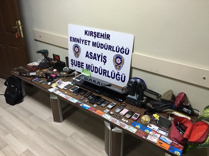 Hırsızlık zanlısı özel ekiple yakalandı
