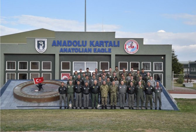 Akar'dan 3'üncü Ana Jet Üs Komutanlığında denetleme