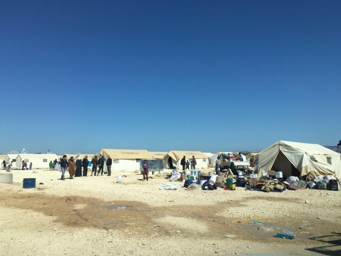 Azez'de DAEŞ ile ÖSO arasındaki çatışmalar