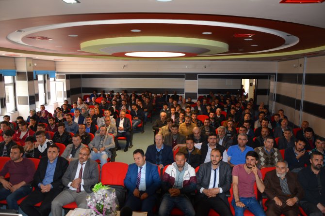 Suşehri’nde, kırsal kalkınma bilgilendirme toplantısı düzenlendi