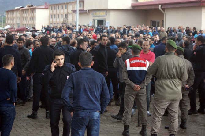 Amasya'da cezaevinin çatısı çöktü