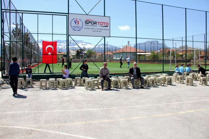 Seydişehir’de sentetik çim saha açılışı