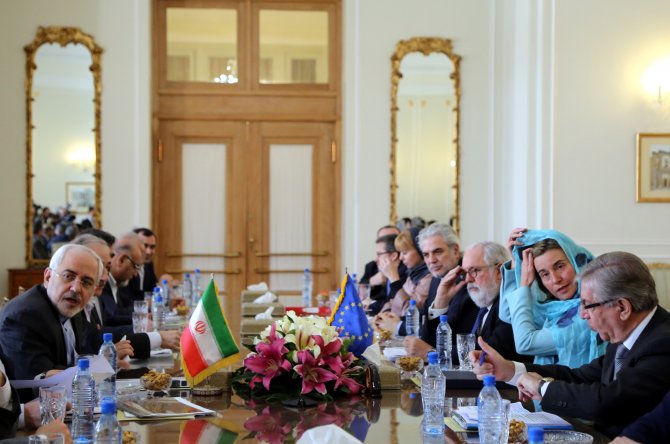 AB Dış İlişkiler Temsilcisi Mogherini İran'da