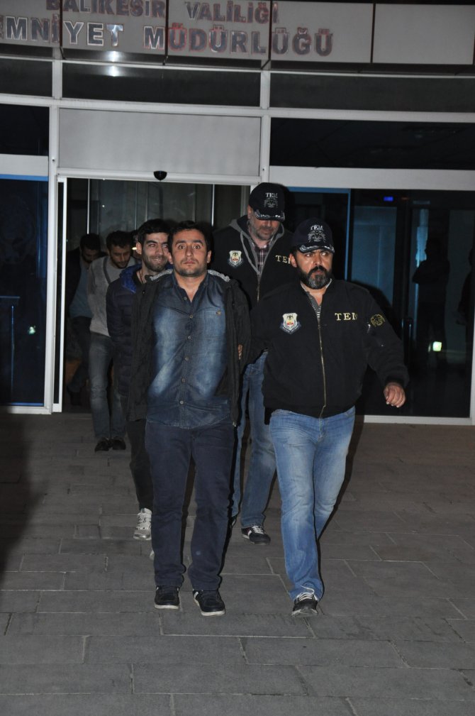 Balıkesir'deki terör operasyonu