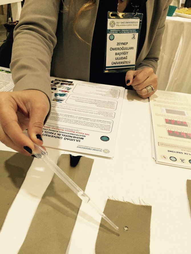 "Kir, su ve yağ itici" kumaş geliştirdiler