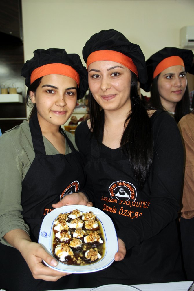 ERÜ'de gastronomi şenliği