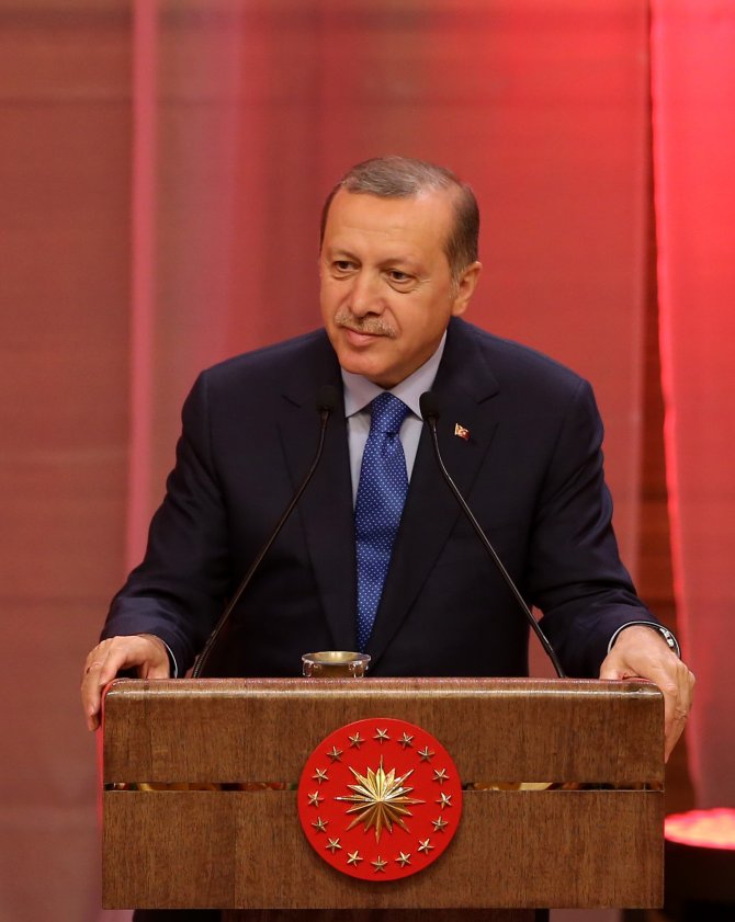 Cumhurbaşkanı Erdoğan dünya çocuklarıyla buluştu