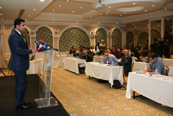 HDP Eş Genel Başkanı Demirtaş: