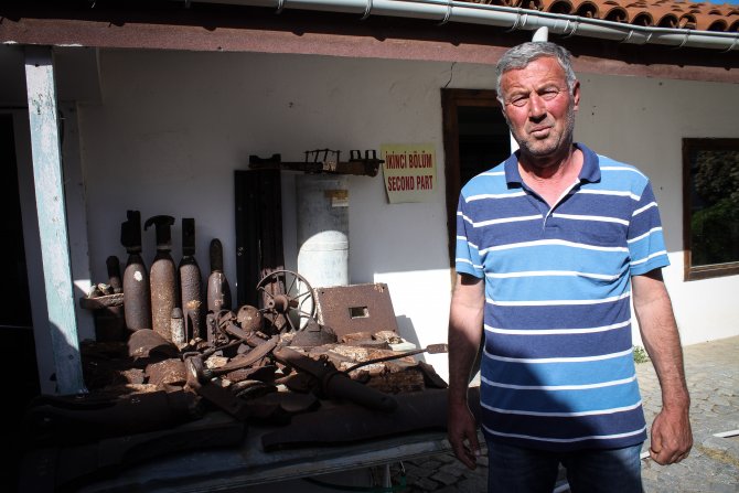 Köy bakkalının kurduğu müze ziyaretçilerin uğrak noktası