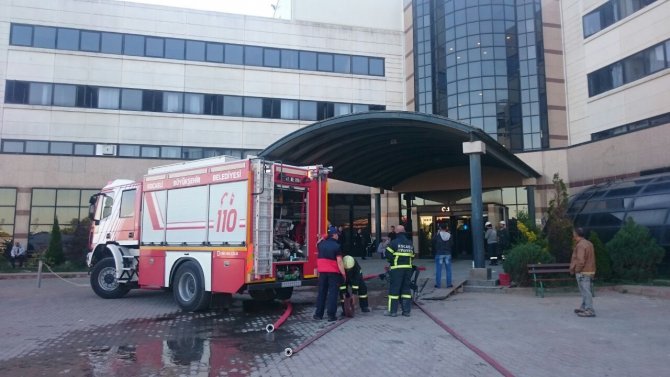 KOÜ Tıp Fakültesi Hastanesinde yangın