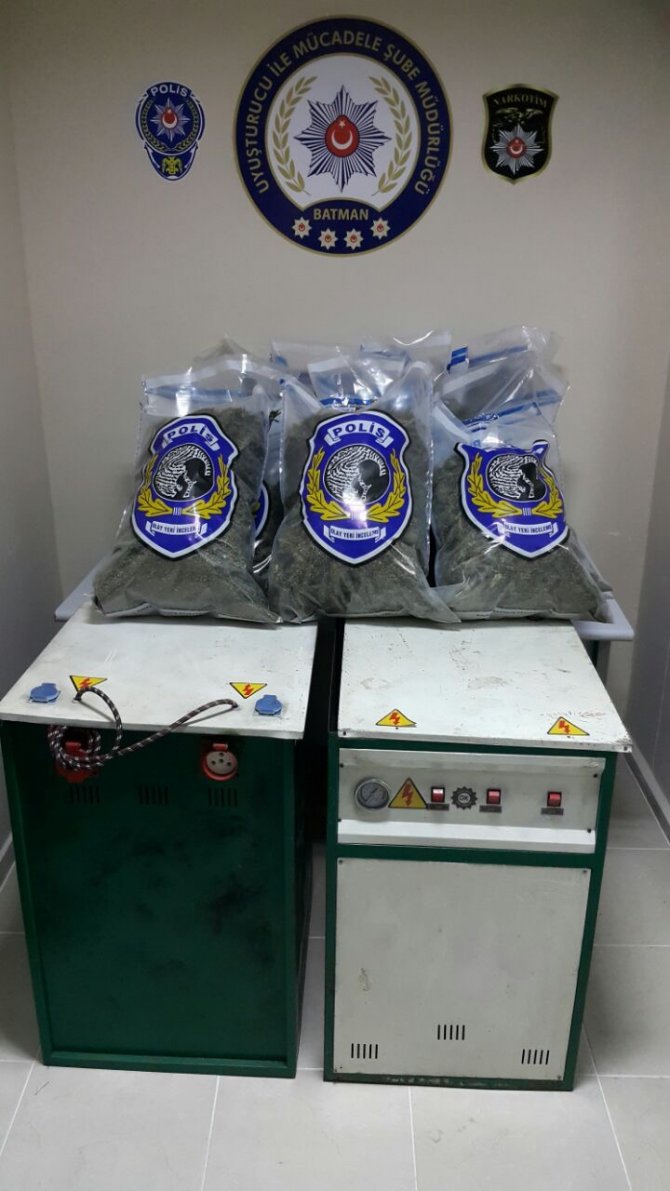 Batman'da uyuşturucu operasyonu