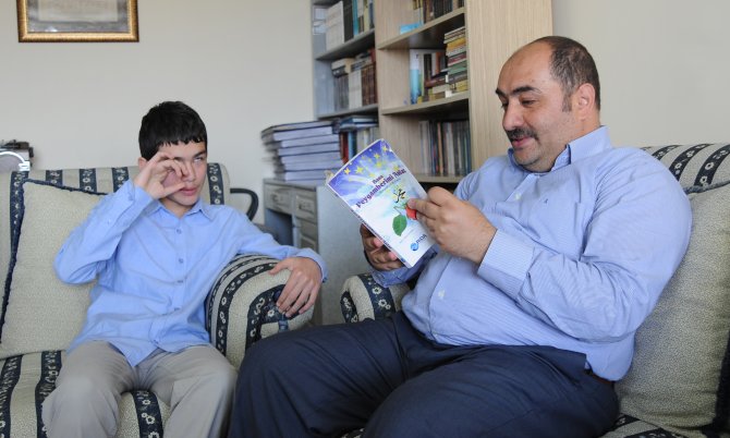 Görme engeli birinciliğe engel olmadı