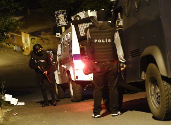 İstanbul'daki terör ögrütü operasyonları