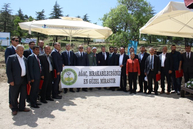 Sivrihisar'da doğayı yeşillendirme çalışmaları