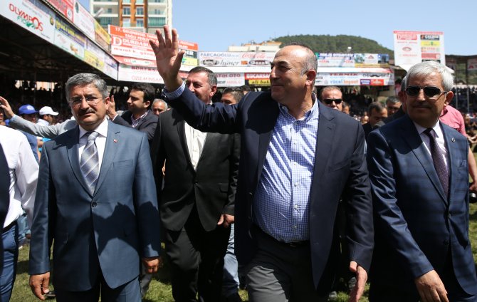 Dışişleri Bakanı Çavuşoğlu, Antalya'da