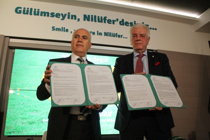 Nilüfer Belediyesinden Bursaspor'a destek