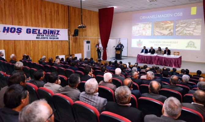 Orhaneli Maden OSB Bilgilendirme Toplantısı