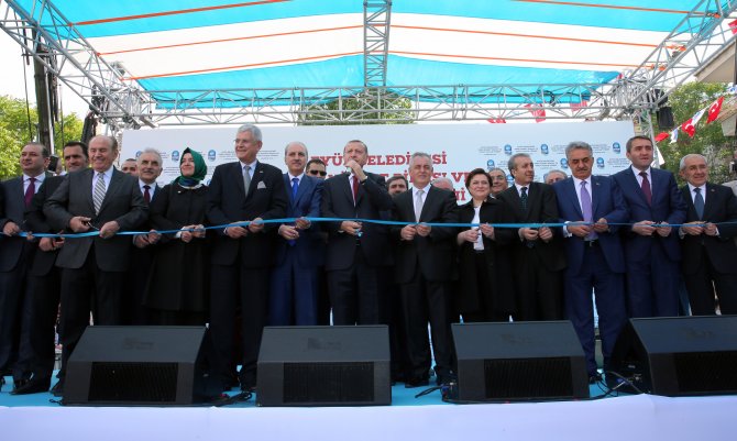 Eyüp'te toplu açılış töreni