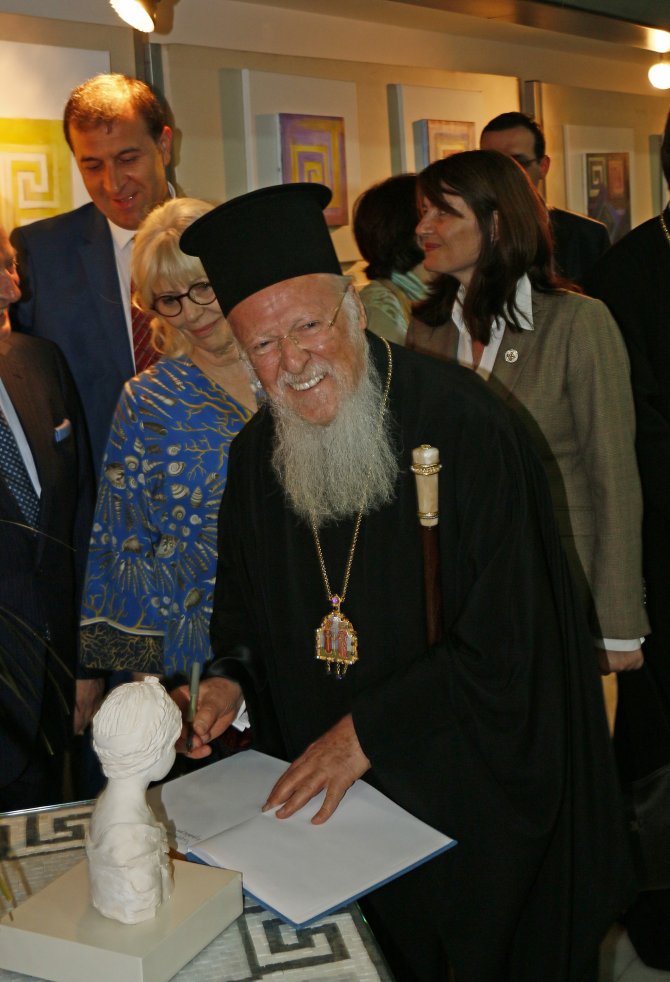 Fener Rum Patriği Bartholomeos İzmir'de